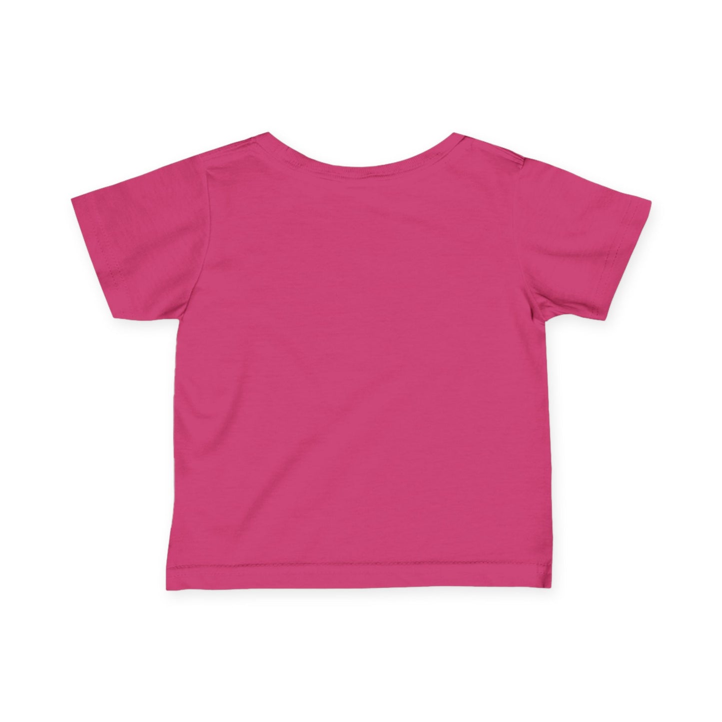 Loved Purple Rose Infant Tee — Gold-Trim Floral Baby Shirt