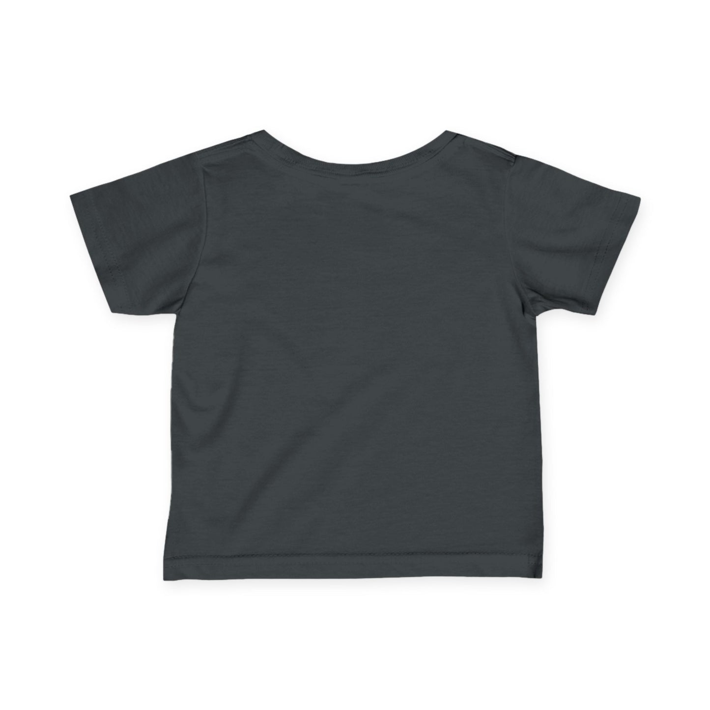 Loved Purple Rose Infant Tee — Gold-Trim Floral Baby Shirt